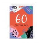 60th Birthday Bucket List Greetings Cardlet™